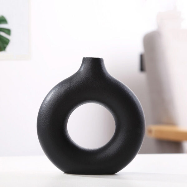New Style Biscuit Vase Frosted Particle Flower Arranging Device - Image 2