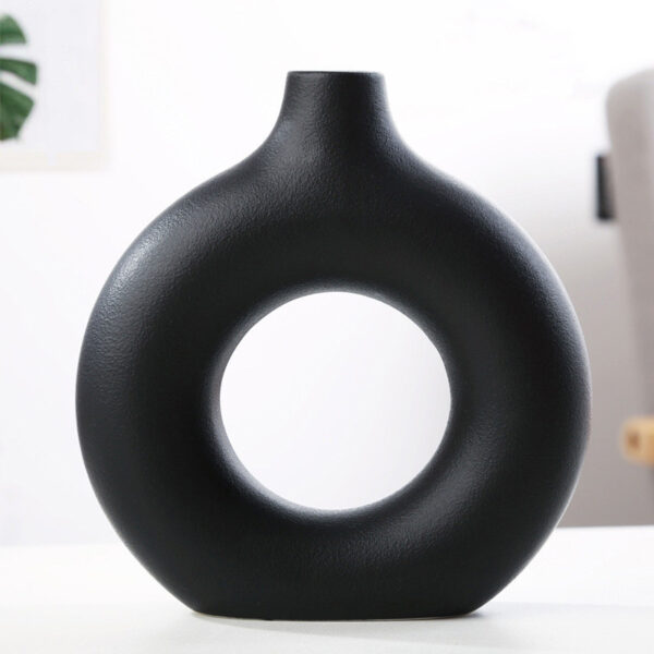 New Style Biscuit Vase Frosted Particle Flower Arranging Device - Image 10