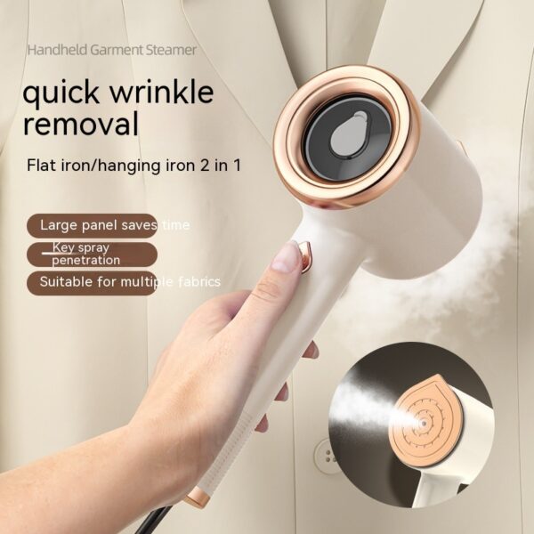 Mini Portable Handheld Garment Steamer Fabric Steam Iron For Clothes Travel Home Appliances Vertical US Plug Ironing Machine - Image 5